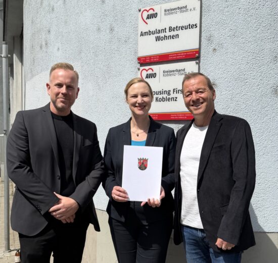 Gruppenbild Martin Kliesch und Vertreter der AWO