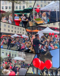 Fotocollage Koblenz blüht